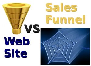 Sales Funnel VS. Website