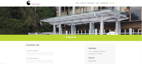 Smithcraft Architecture Website - Contact Page