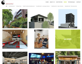 Smithcraft Architecture Website - Work Page